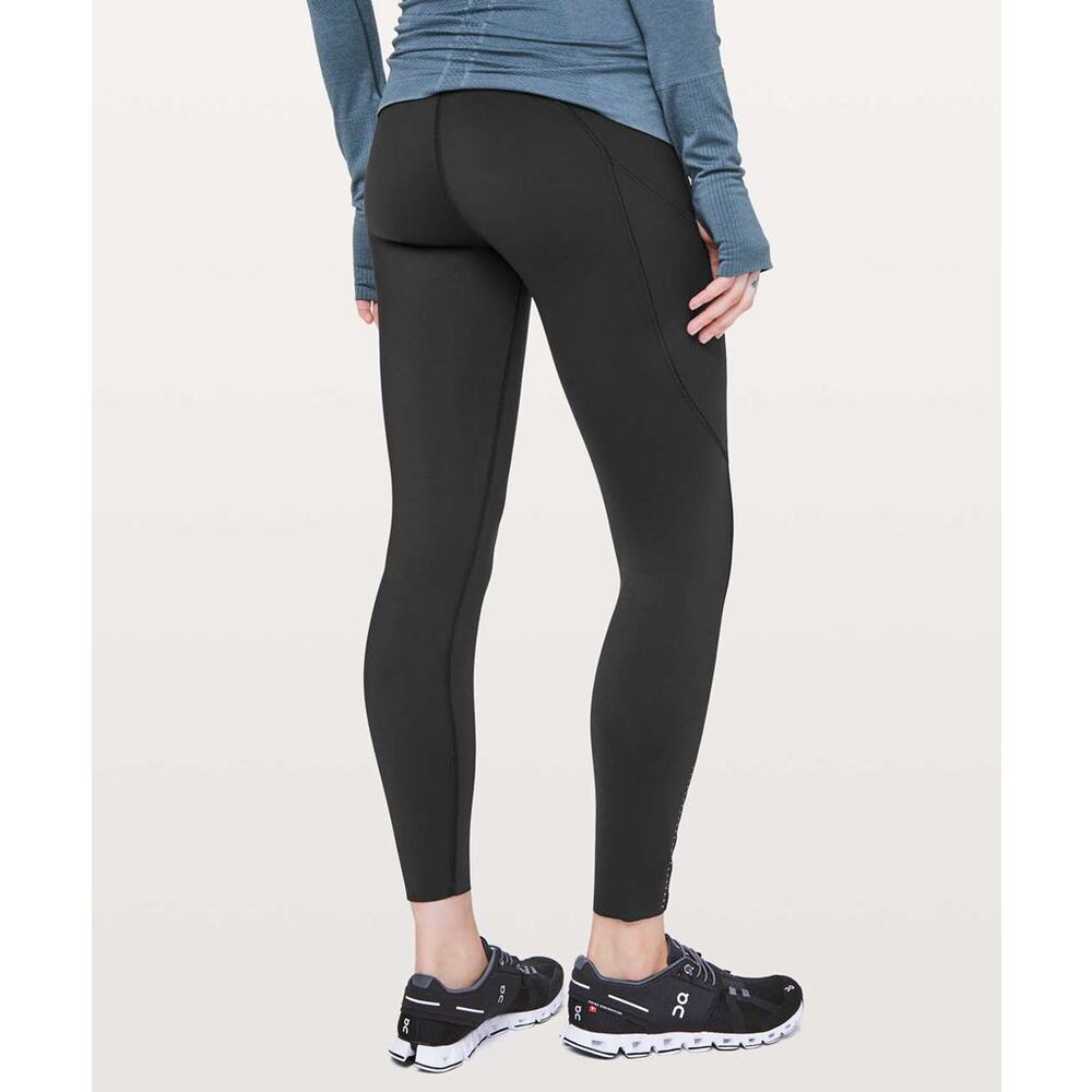 Lululemon Fast & Free High Rise 7/8 Tight Leggings Black 2 NWT - Picture 2 of 9